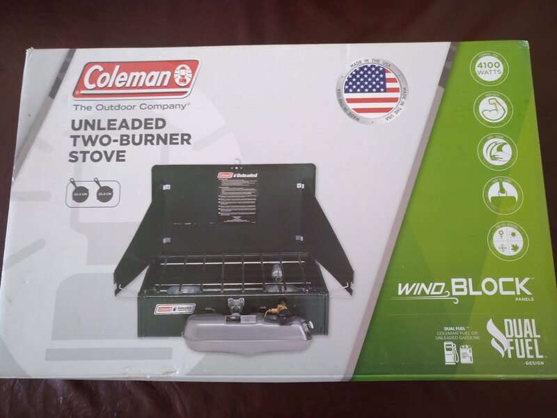 Aragaz Coleman 424 cu doua arzatoare putere 4100 W NOU