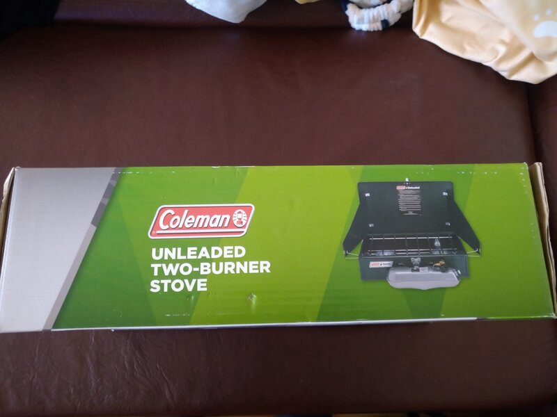 Aragaz Coleman 424 cu doua arzatoare putere 4100 W NOU